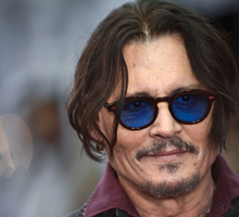 Johnny Depp na premierze filmu "Modi, Three Days on the Wing of Madness" - 8.07.2025, Londyn, Anglia