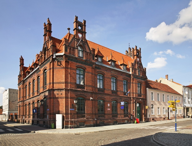 Budynek poczty w Chełmnie