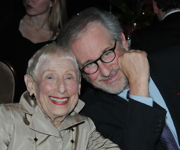 Steven Spielberg i jego mama Leah Adler