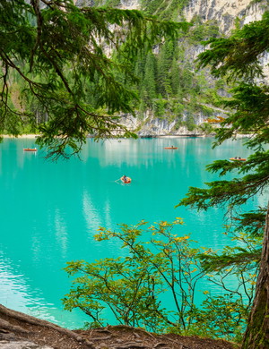 Jezioro Braies, Włochy