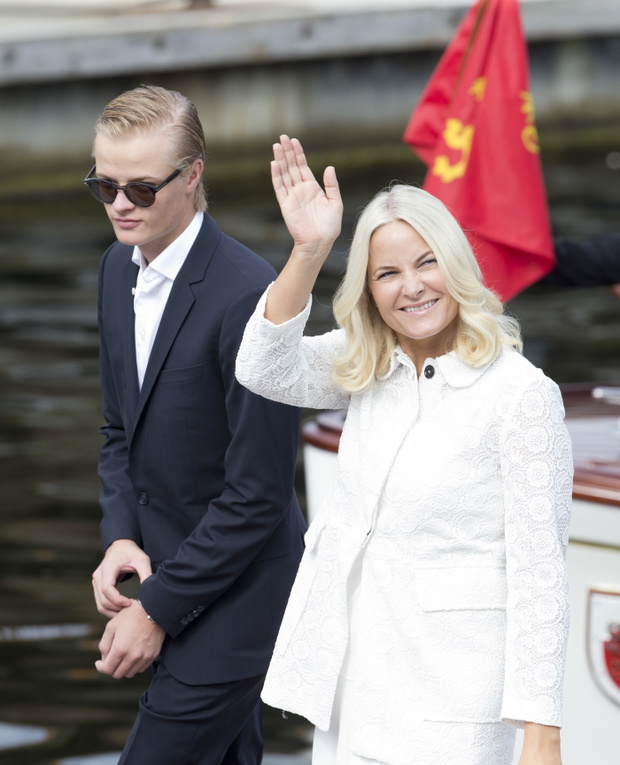 Norwegian Royal Silver Jubilee Tour - Visit to Trondheim