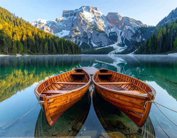 Jezioro Braies, Włochy