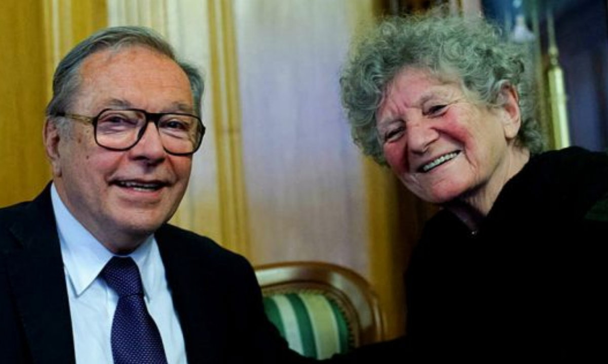 jamniki nowe (99) Krzysztof Zanussi z żoną