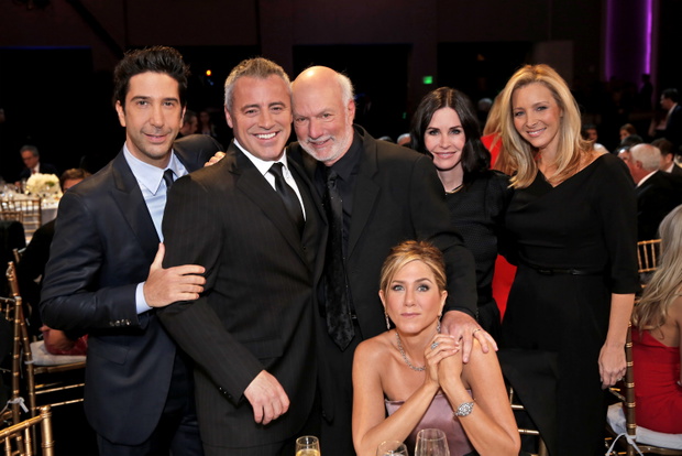 David Schwimmer, Matt LeBlanc, James Burrows, Jennifer Aniston, Courteney Cox, Lisa Kudrow