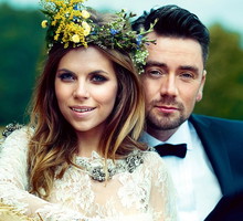 Aleksandra Kwaśniewska i Kuba Badach, ślub, sesja VIVA!