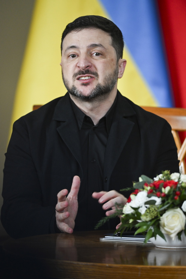Na zdj.: Wołodymyr Zełenski, Fot. AKPA