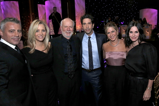 Matt LeBlanc, Lisa Kudrow, James Burrows, David Schwimmer, Jennifer Aniston, Courteney Cox