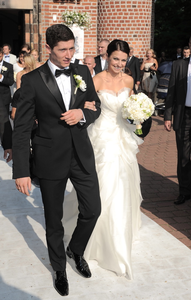 Robert Lewandowski, Anna Stachurska