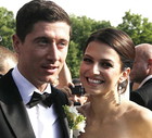 Robert Lewandowski, Anna Stachurska, Anna Lewandowska, ślub, Serock, 22.06.2013 rok - jamnik