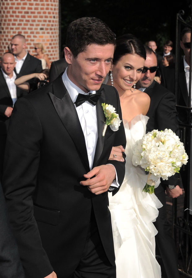 Robert Lewandowski, Anna Stachurska