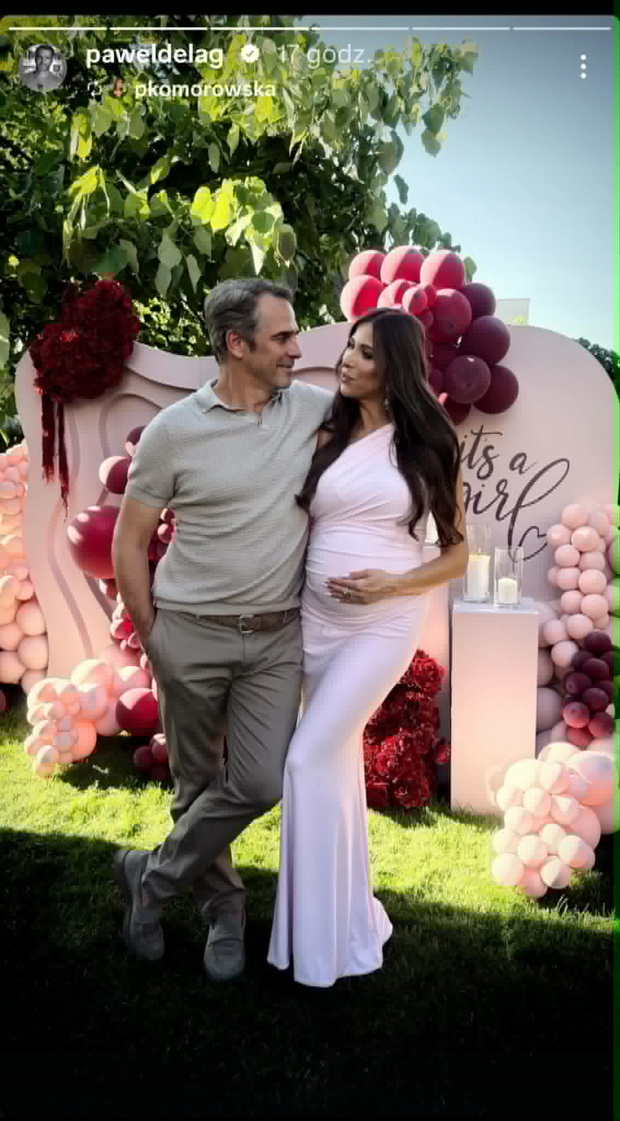Paweł Deląg, baby shower