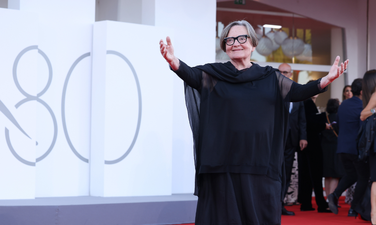 Agnieszka Holland na 80.  Międzynarodowym Festiwalu w Wenecji - 9.09.2023, Wenecja, Włochy