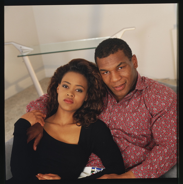 Portrait Of Robin Givens & Mike Tyson