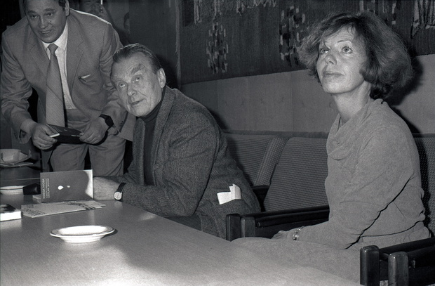 Czeslaw Milosz . Warszawa, 1981 r.