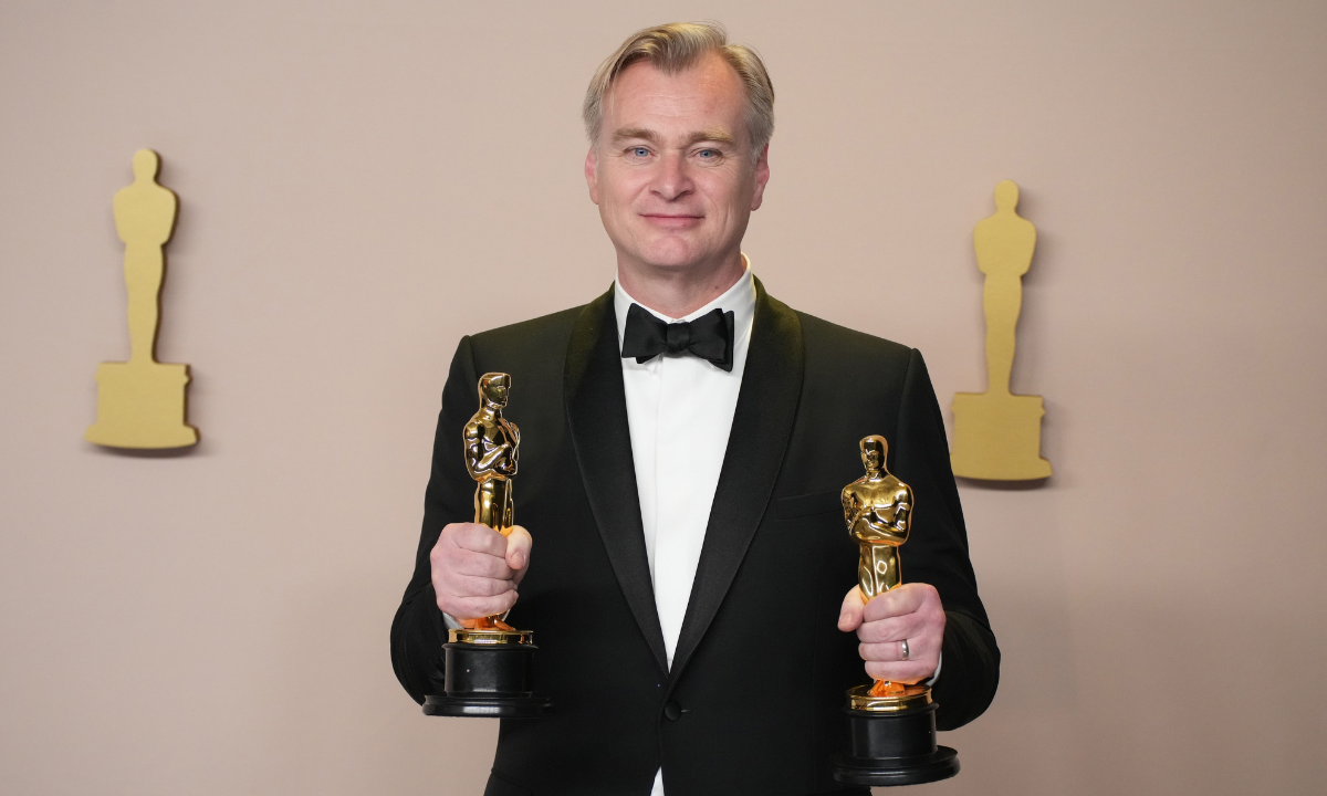 Christopher Nolan na 96. rozdaniu nagród Akademii Filmowej - 10.03.2024, Los Angeles, USA