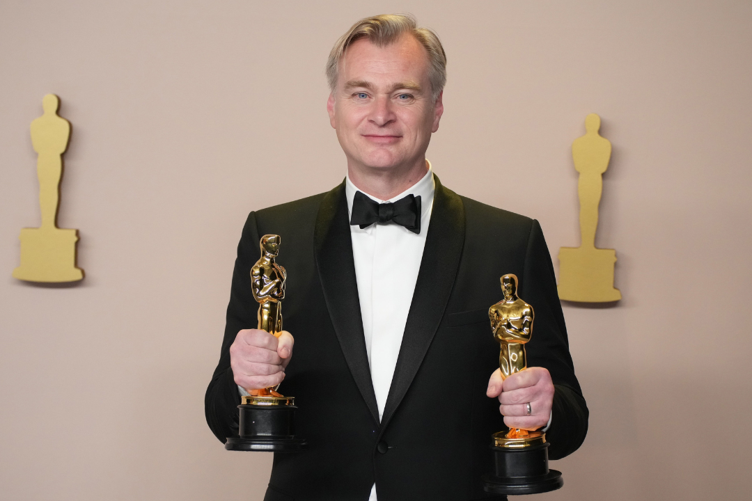 Christopher Nolan na 96. rozdaniu nagród Akademii Filmowej - 10.03.2024, Los Angeles, USA