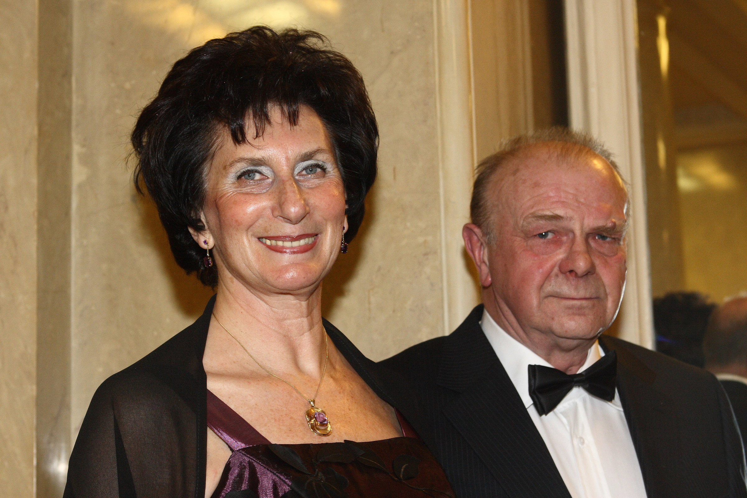 Irena Szewinska z mezem