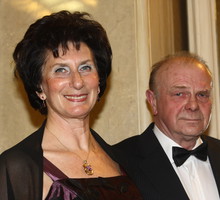 Irena Szewinska z mezem