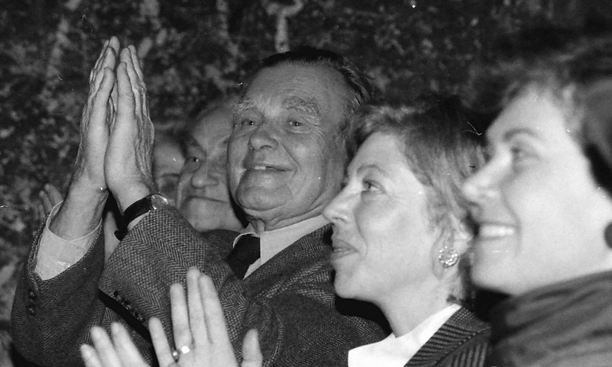 Czeslaw Milosz w Piwnicy pod Baranami