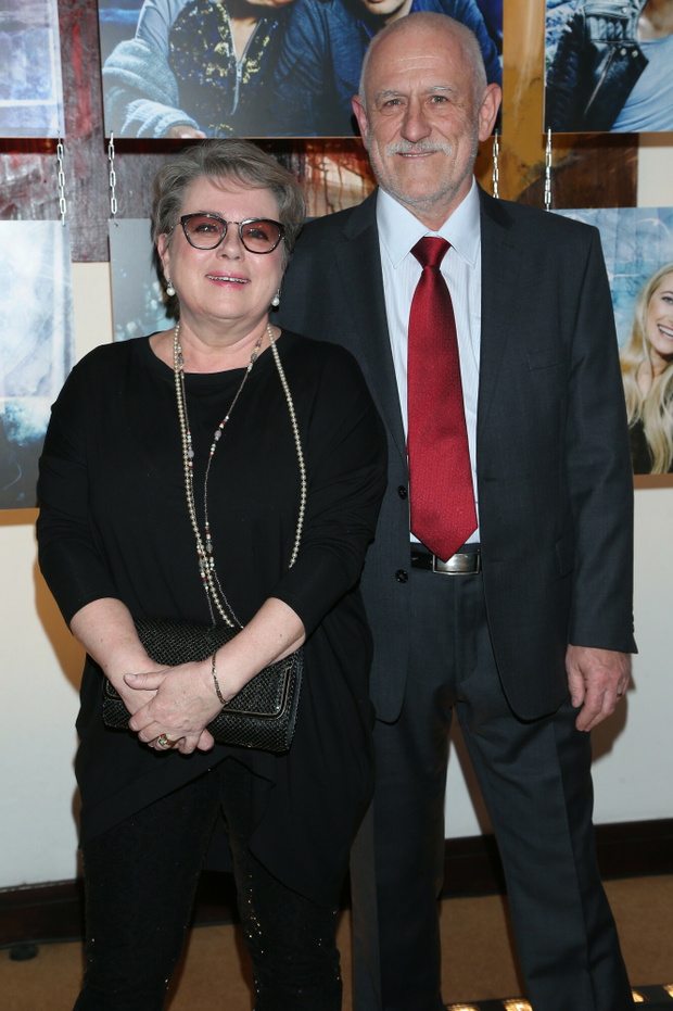 Małgorzata Kalicińska i Włodzimierz Podruczny Warszawa 27.02.2017 Srebrne Jabłka 2016
