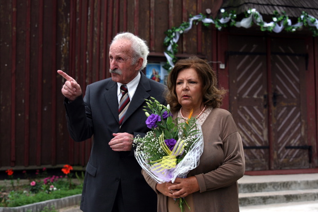 Franciszek Pieczka, Marta Lipińska.