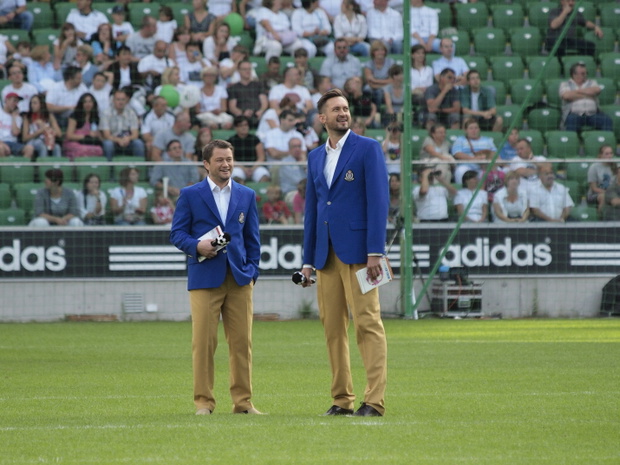 Jarosław Kuźniar, Marcin Prokop, Warszawa, 04.09.2011.