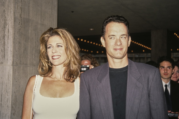 Rita Wilson, Tom Hanks, 1993