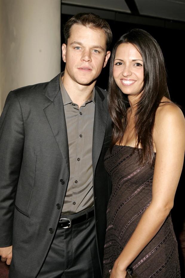 Matt Damon, Luciana Barroso, 2005