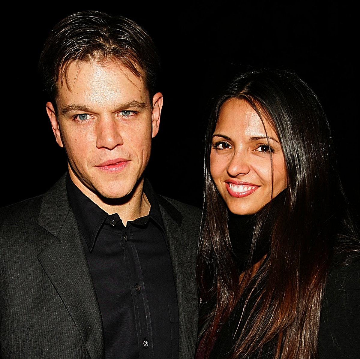 Matt Damon, Luciana Barroso, 2005
