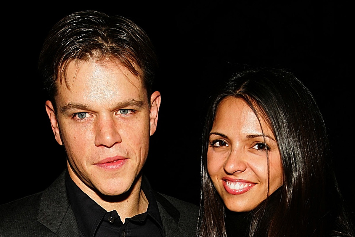Matt Damon, Luciana Barroso, 2005