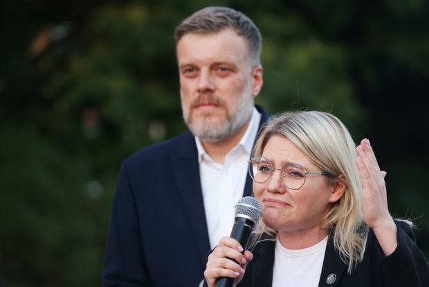 Wiec Partii Razem w Krakowie
