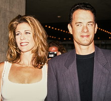Rita Wilson, Tom Hanks, 1993