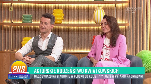 Alicja Kwiatkowska, Krzysztof Kwiatkowski w Pytaniu na Śniadanie