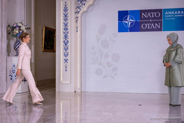 Marta Nawrocka, Emine Erdoğan Pierwsza Dama Turcji