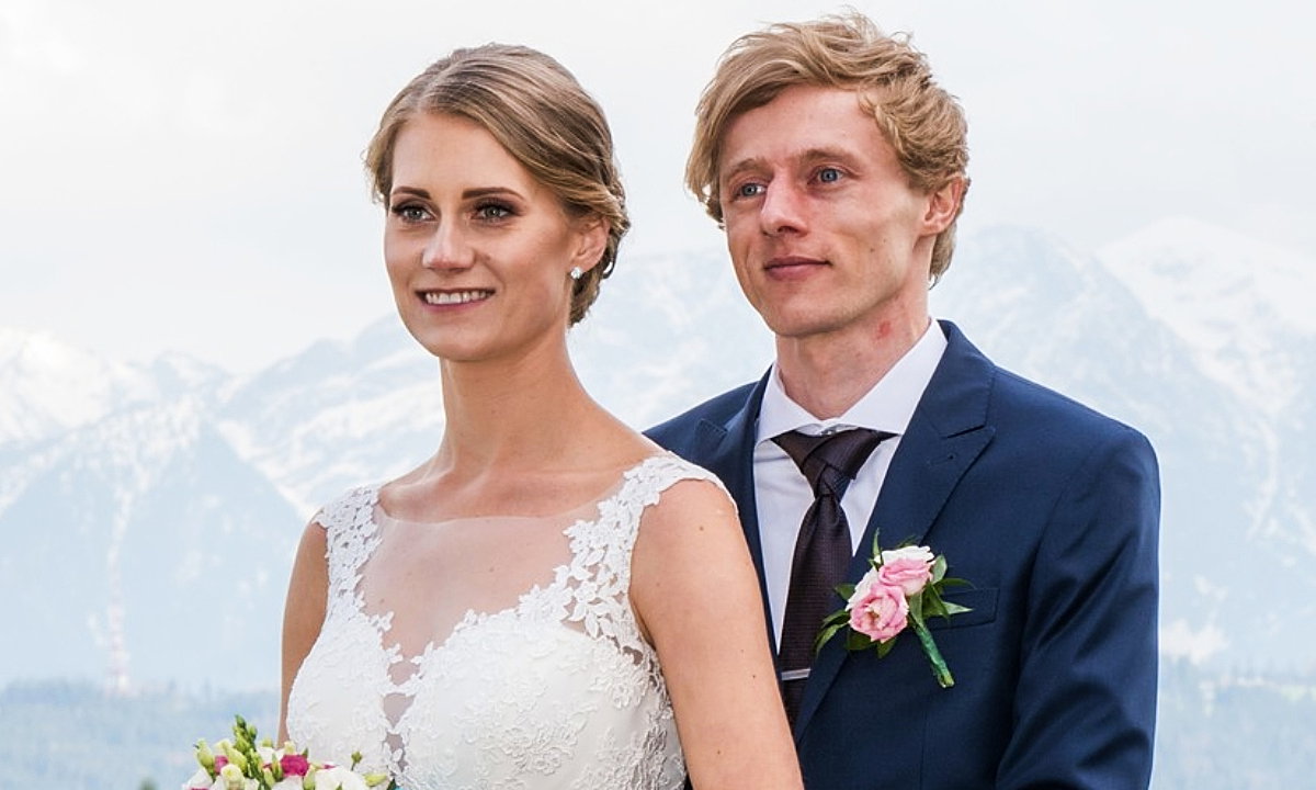 Dawid Kubacki, Martą Majcher, ślub Dawida Kubackiego