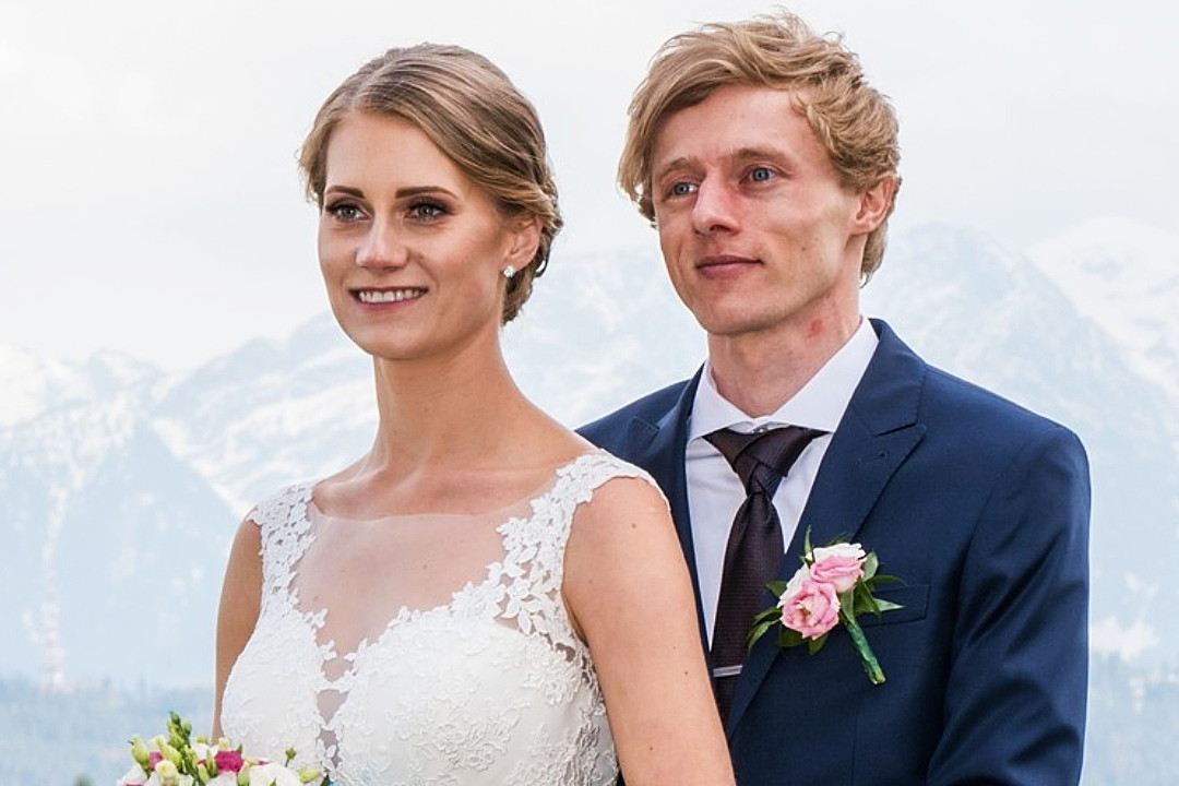 Dawid Kubacki, Martą Majcher, ślub Dawida Kubackiego