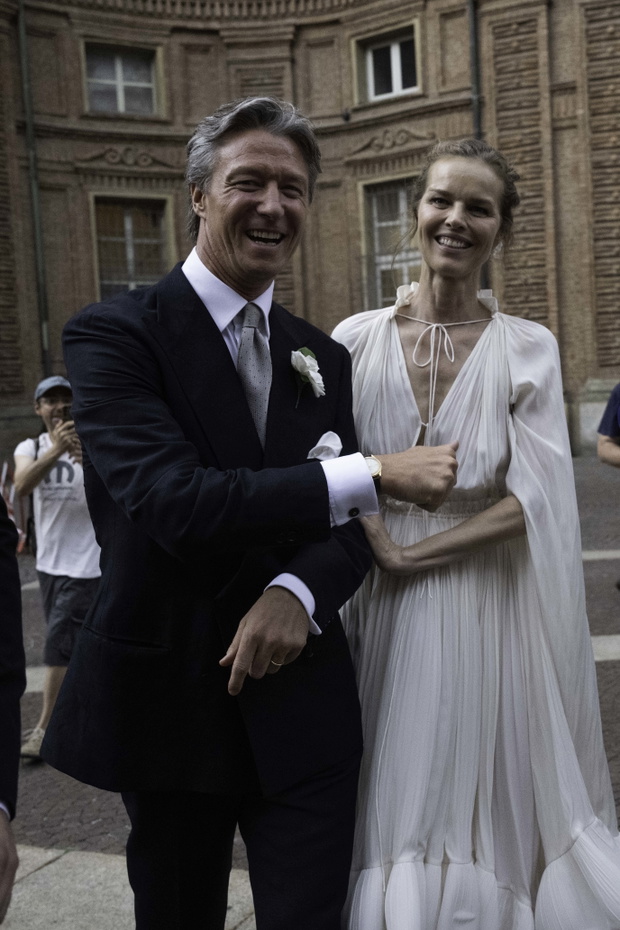 Eva Herzigova And Gregorio Marsiaj Wedding In Turin