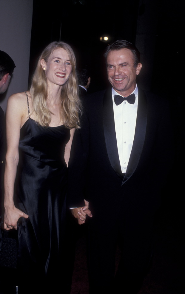 Laura Dern i Sam Neill, 1995.
