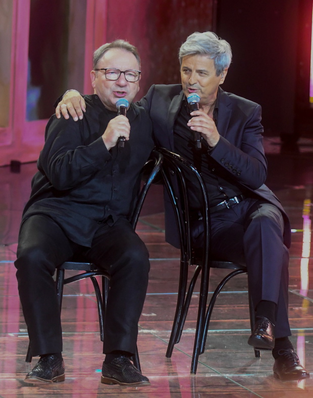 Piotr Polk, Zbigniew Zamachowski 07.06.2026 Opole. 63. Krajowy Festiwal Piosenki Polskiej.