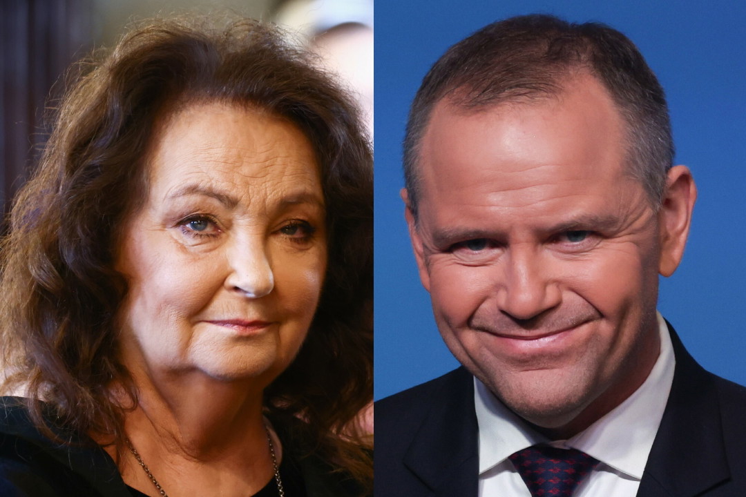Karol Nawrocki, Anna Dymna