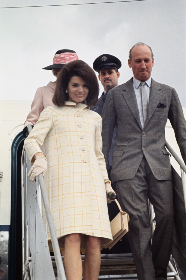 Jacqueline Kennedy Arriving in Spain