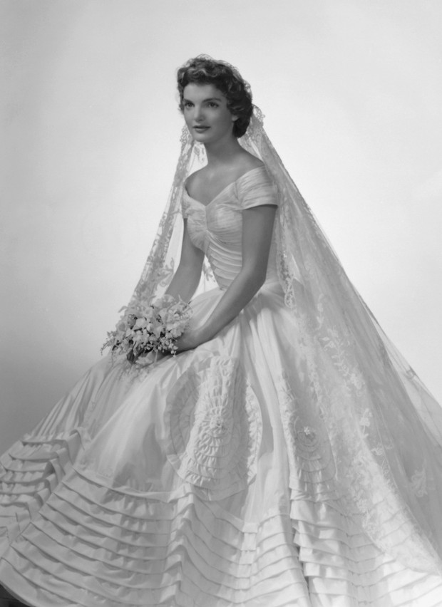 Wedding Portrait Of Jacqueline Bouvier
