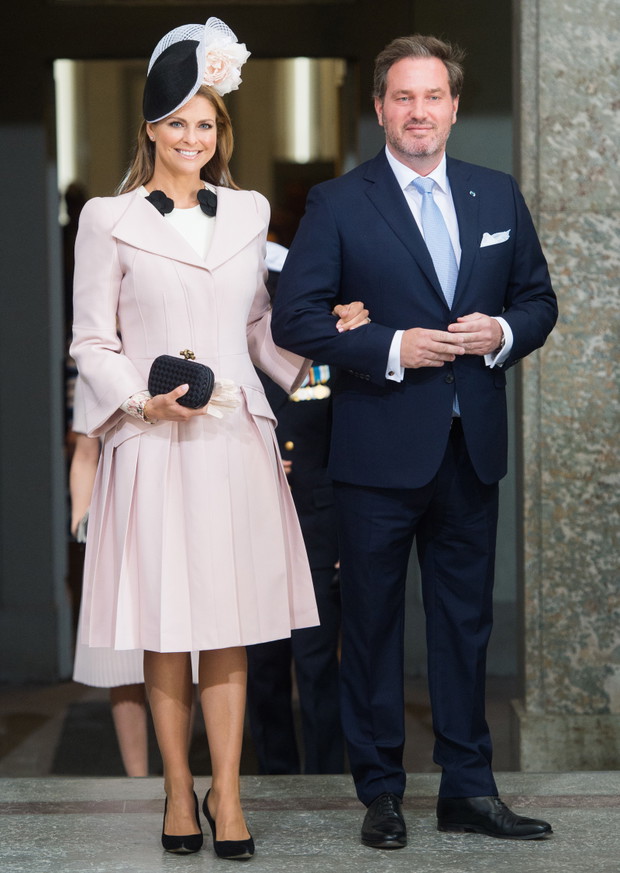 Te Deum Thanksgiving Service Arrivals - King Carl Gustaf of Sweden Celebrates His 70th Birthday