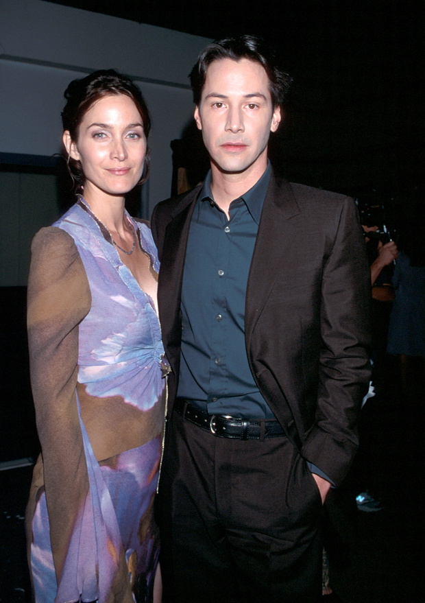 Keanu Reeves i Carrie-Anne Moss, 2000 rok