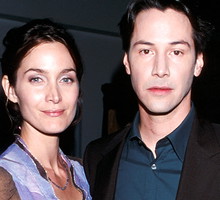 Keanu Reeves i Carrie-Anne Moss, 2000 rok