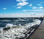 View of Gdynia coast