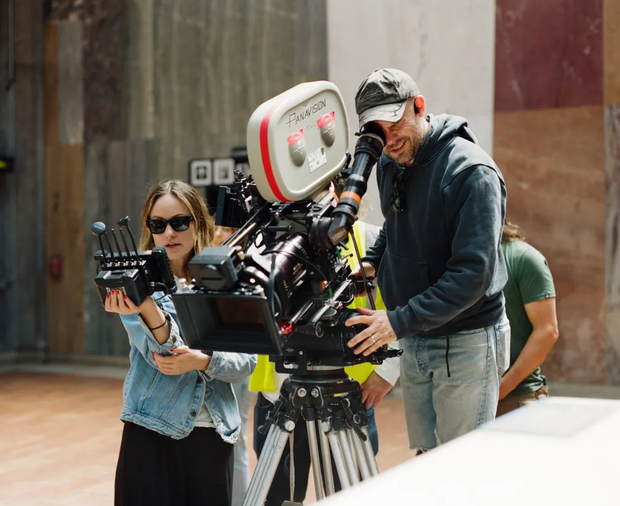 Olivia Wilde na planie filmu