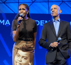 Michelle i Barack Obama na evencie w Obama Presidental Library - 16.06.2026, Chicago, USA
