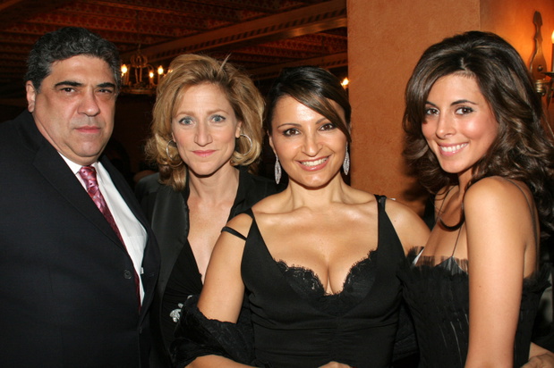 Vincent Pastore, Edie Falco, Kathrine Narducci i Jamie-Lynn Sigler.