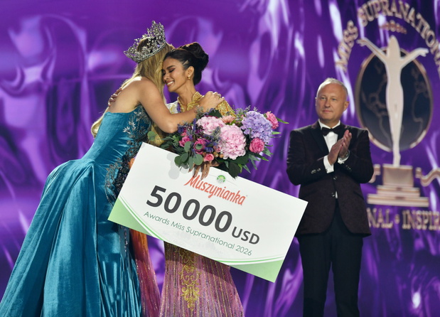 Katrina Llegado, 31.07.2026. Nowy Sącz. Wybory Miss Supranational 2026 w Amfiteatrze Parku Strzeleckiego.